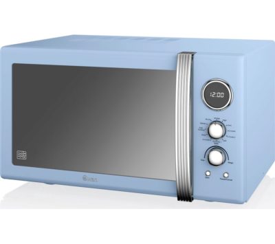 SWAN  SM22080BLN Microwave with Grill - Blue